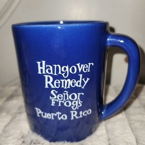 NWT Jumbo Senor Frogs Puerto Rico Hangover Mug